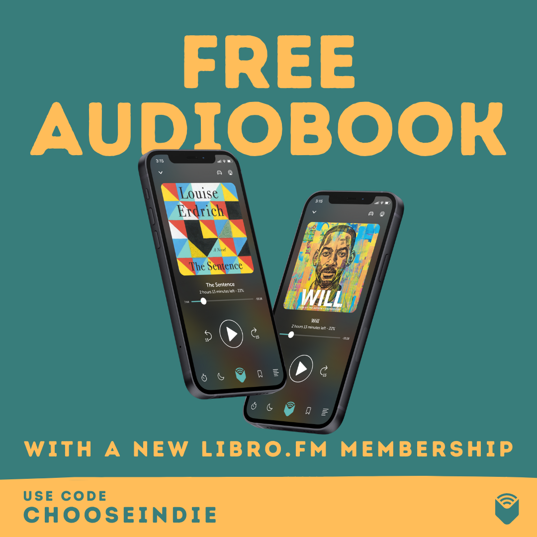 Free audiobook with a new Libro.fm Membership